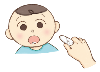 授乳期から始まる「お口のケア」は、歯が生える前から