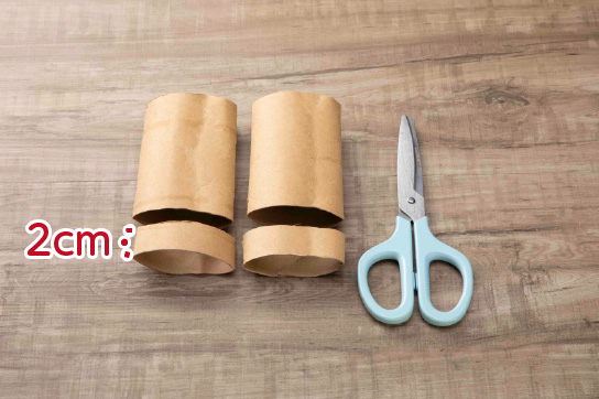 キツネとシカ作り方1