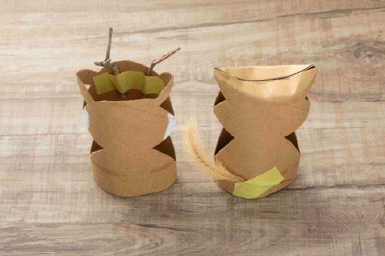 キツネとシカ作り方6